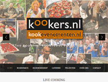 Tablet Screenshot of kookers.nl